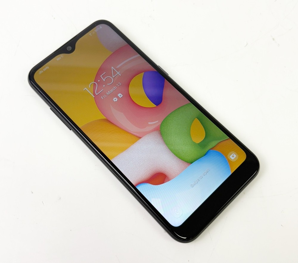 Samsung Galaxy A01 16GB Black SM-A015V Android Smartphone