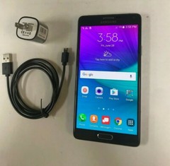 Samsung Galaxy Note 4 SM-N910V – 32 GB – Black (Verizon + GSM unlocked) 30 days