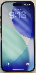 TESTED USED GSM UNLOCKED iPhone 15, 256GB A2846 MTM43LL/A iOS 26.4.1 93% BATTERY