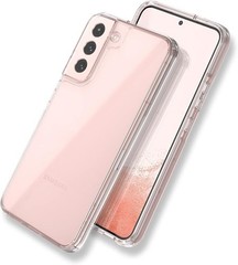 Crystal Clear Case for Galaxy S22 – Premium Slim Hard Protective Cover with Ulti