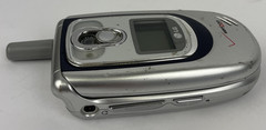 LG Electronics Inc. Sliver Flip Phone Model VX6100 Verizon Circa 2004