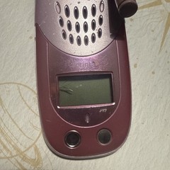Sanyo SCP-3100 – Pink and Silver ( Sprint ) Flip Phone – READ / Very Rare Color