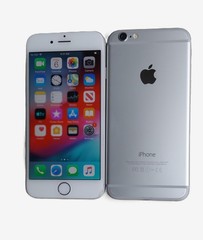 Apple Iphone 6. 64gb. Unlocked, 4.7″ HD Display, 8MP, SILVER. Touch ID.
