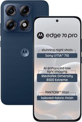 MOTOROLA edge 70 pro (Titan Blue 8GB, 256GB) Dimensity 8500 NFC Global Version.