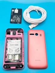 KYOCERA GRATINA KYF37 Android Flip Phone Pink Unlocked From Japan