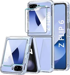For Samsung Galaxy Z Flip 6 Case with Slim Shockproof TPU Bumper Hard PC Cover