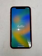 APPLE iPhone XR A1984 Cell Phone 64GB RED SEE NOTES
