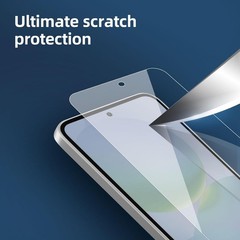3PCS Screen Protector & Case Friendly for Samsung Galaxy A37 5G Tempered Glass U