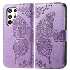 For Samsung Galaxy S22 Ultra Case PU Leather Protection Cover Wallet Card Holder