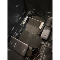 10 Mixed Cell Phone Lot Apple iPhone Samsung LG for Gold Recovery Scrap Parts