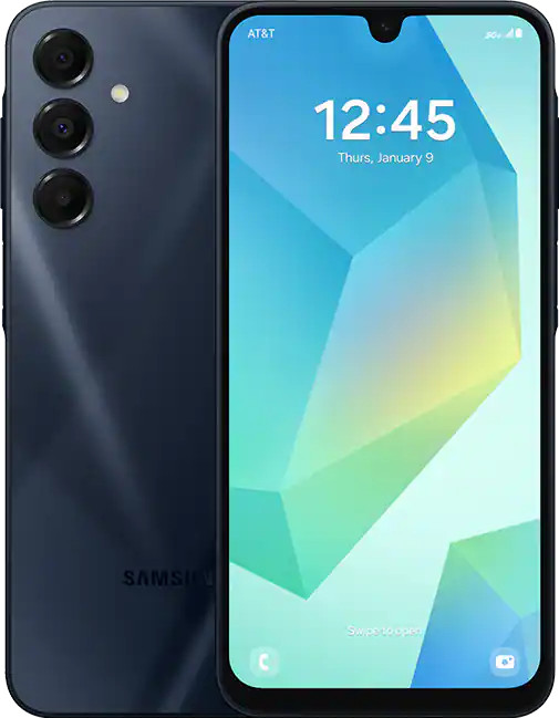 Samsung Galaxy A16 5G SM-A166U1 Claro Only 128GB Blue Black Good