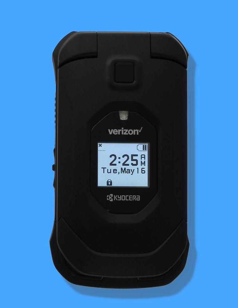 VERIZON KYOCERA DURAXV E EXTREME E4810NC RUGGED 16GB NO CAMERA BLACK