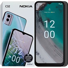 Nokia C32 4G/LTE Charcoal 64GB + 4GB Dual-SIM Factory Unlocked GSM NEW