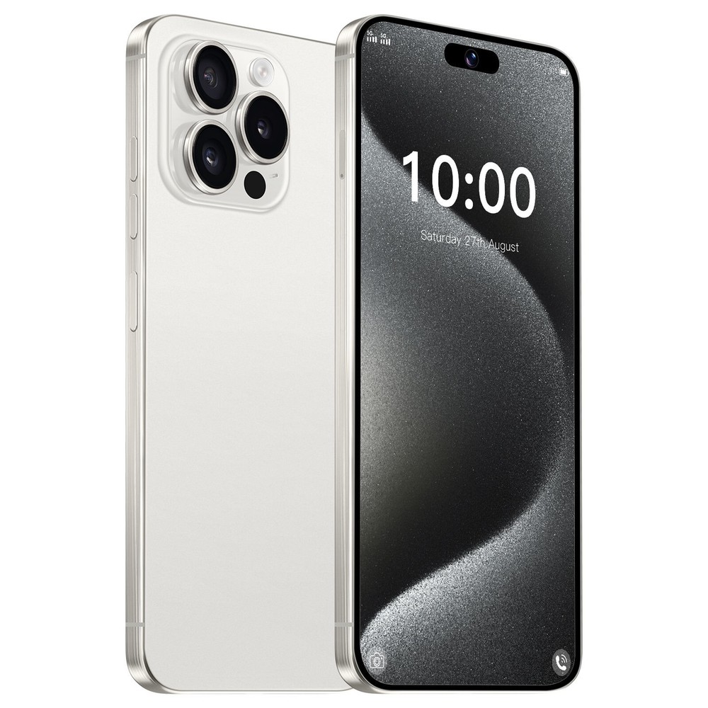 New i15 Pro Max 6.8″ 16GB+1TB Android 14 Smartphone Unlocked Dual SIM/8000mAh