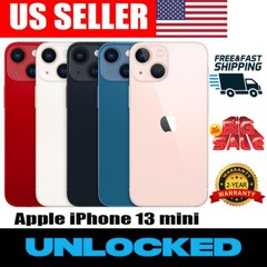 💯New Apple iPhone 13 MINI/13 PRO MAX 128GB 256GB 512GB A2176 A2484 USA Unlocked