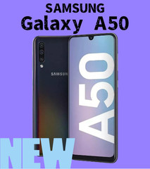 NEW – Samsung Galaxy A50 SM-A505U 64GB Single Sim Unlocked Black Smartphone