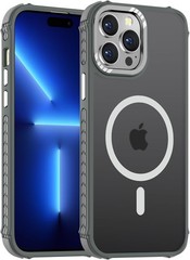 Strong Magnetic Case for iPhone 14 Pro Max 6.7-Inch, Translucent Matte Shockproo