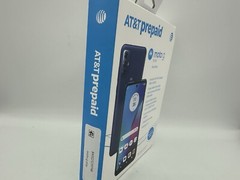 ATT AT&T Motorola Moto G Play 2023 32GB Navy Blue Prepaid Smartphone 6.5” 16MP