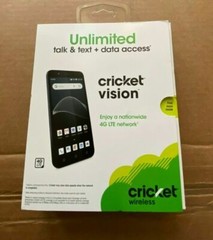 NEW FACTORY SEALED Cricket Vision 5.5″ Android Quad-Core 16GB