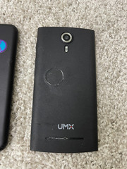 Lot of 2 UMX U683CL & U693CL 5″ FWVGA Display Android Smartphone Black
