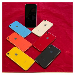 Apple iPhone XR 64GB Blue/Red Unlocked Tmobile Face ID Very Good Condition