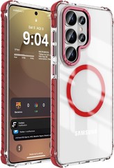 Clear Slim Shockproof Magnetic Case for Samsung Galaxy S26 Ultra 6.9-Inch