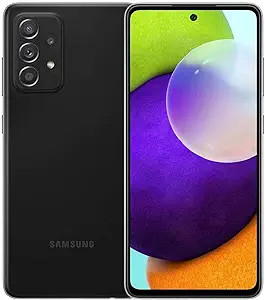Samsung Galaxy A52 5G SM-A526U Unlocked 128GB Awesome Black B Light Burn