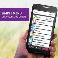 GreatCall Jitterbug Smart2 Alcatel / TCL 5049S 5.5″ Smartphone for Seniors