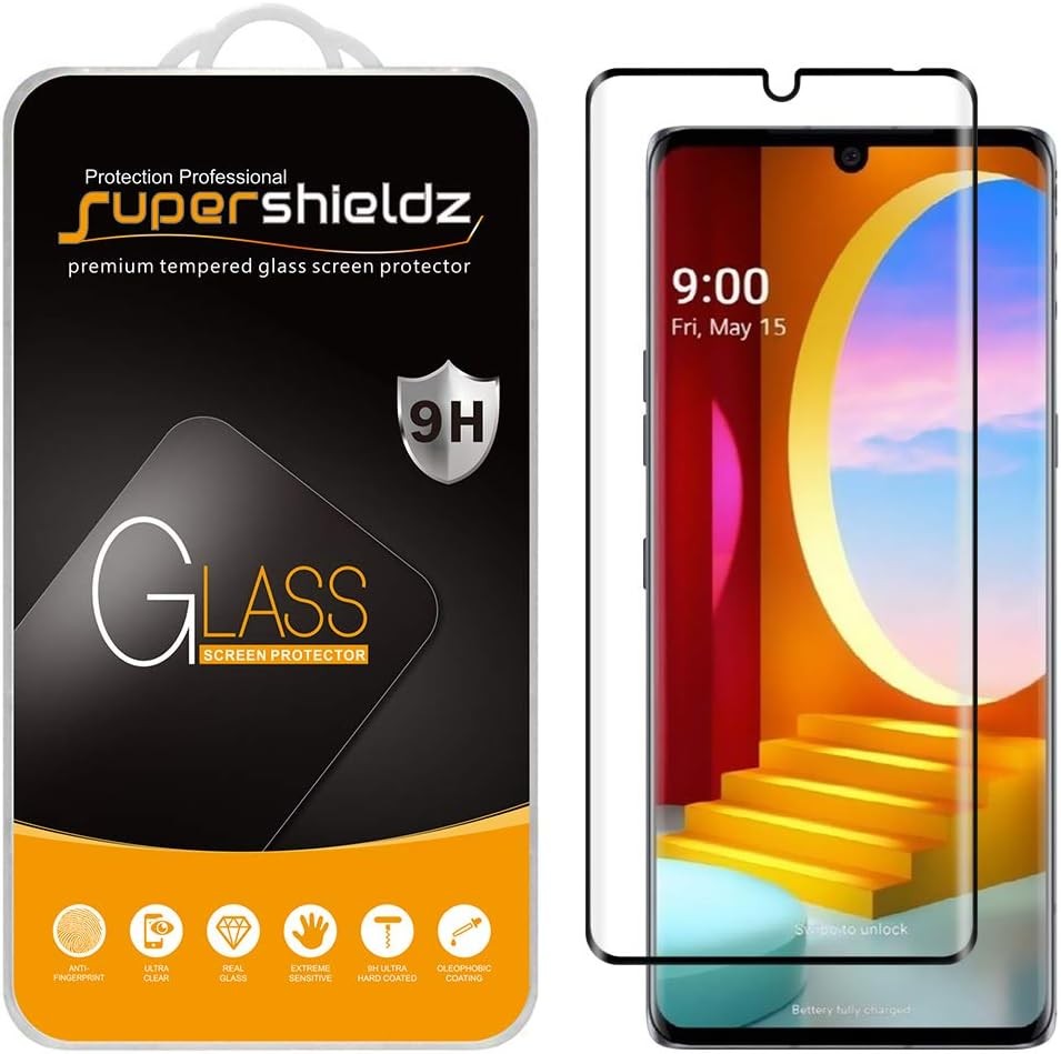 2 Pack of 3D Curved Tempered Glass Protectors for LG Velvet & Velvet 5G UW