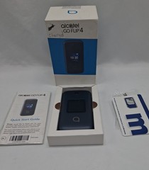 Alcatel Go Flip 4 4056w 4GB Flip Phone T-Mobile Locked 4G LTE.