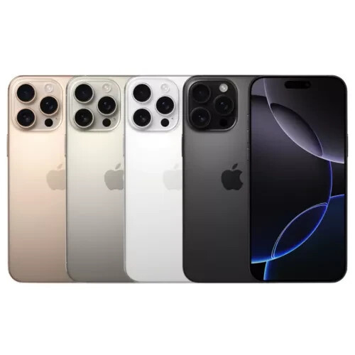 Apple iPhone 16 PRO MAX Factory Unlocked 512gb Black Titanium