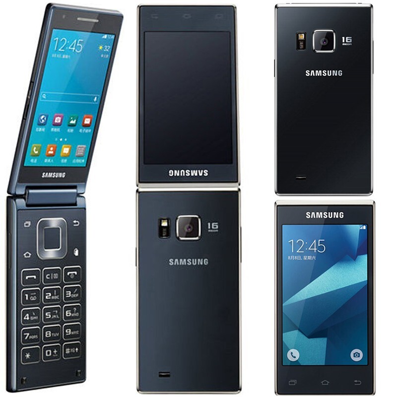 Unlocked Samsung Dual SIM G9198 2GB+16GB Dual-Screen Flip SmartPhone -Open Box-