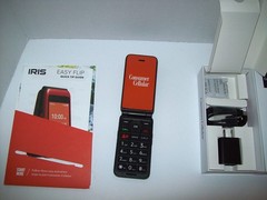 Consumer Cellular Iris Easy Flip Phone – New in Box