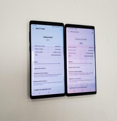 LOT OF 2 Samsung Galaxy Note 8 5G SM-N950U 128 GB Blue Unlocked **READ**