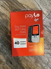 Samsung Montage Black and Silver (Virgin Mobile) PayLo