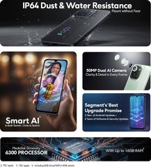 POCO C85 (Black, 128 GB 8GB RAM) Dimensity 6300 Processor Global Version.