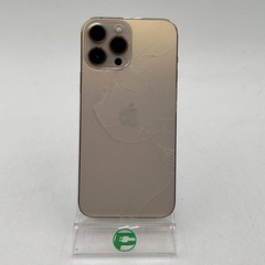 Broken Unlocked Apple iPhone 13 Pro Max 128GB 17.5.1 MLKN3LL/A Cracked