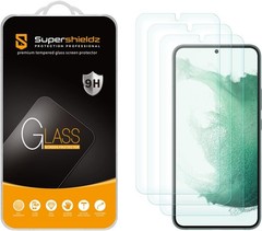 3-Pack Tempered Glass Screen Protectors for Samsung Galaxy S23 5G, Bubble Free,