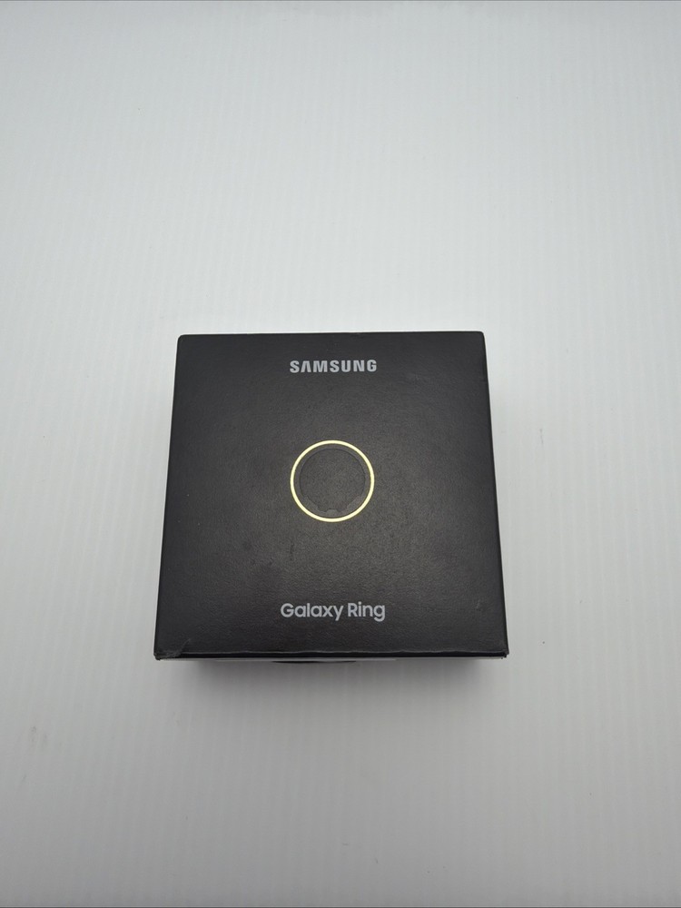 Samsung Galaxy Smart Ring SM-Q500 – Titanium Gold – Size 10 Tested&worked