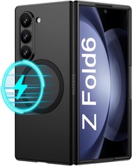 for Galaxy Z Fold 6 5G Case Original Liquid Silicone Soft Gel Rubber Bumper