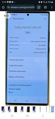 Galaxy Note20 Ultra 5G -128 GB -Mystic Black ( Unlocked) Tiktok/Capcut installed