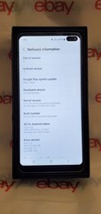 Samsung Galaxy S10+ Plus SM-G975U 128GB Unlocked Prism White • 1TB Expansion