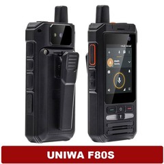 Unlocked 4G LTE Android 10 Rugged Cell Phone Dual SIM Outdoors Mobile UNIWA F80S