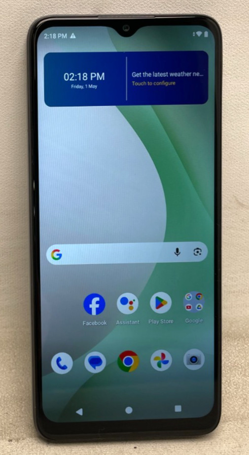 BLU View 5 B160V 64GB TracFone Locked 6.5″ Smartphone Android Dual Camera 13MP