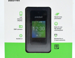 Cricket Wireless Debut Flex 4G LTE U1030AC Flip Phone – Factory Sealed