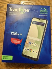 TRACFONE BLU VIEW 5 B160V 64GB Locked 6.5″ Smartphone Android Dual Camera 13MP