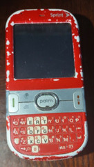 Sprint Palm Red Cellular Phone-Rare-SHIPS N 24 HOURS