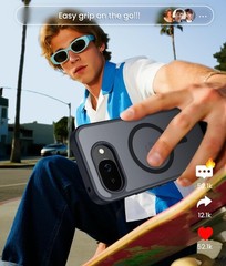 Google Pixel 10a Case: Translucent Matte Military Grade Shockproof Phone Cover –