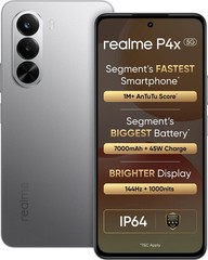 realme P4x 5G Silver 6GB RAM 128GB Factory Unlocked Global Version Smartphone