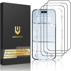Full Coverage Tempered Glass Screen Protector 3-Pack for iPhone Air 6.5 Inch